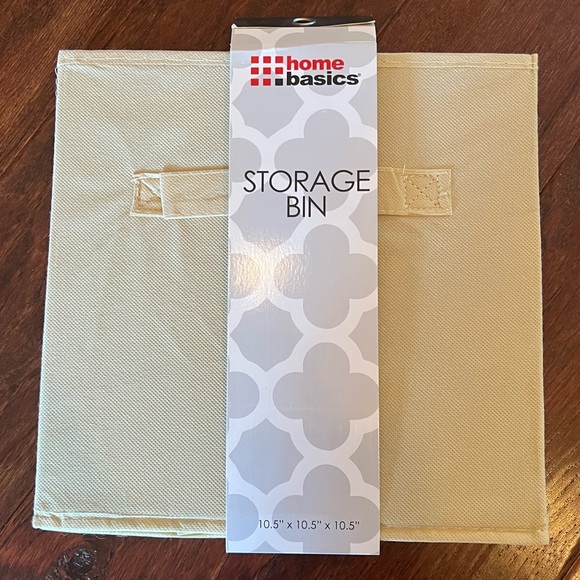 Home Basics Storage Bins - Set of Four - Picture 2 of 5